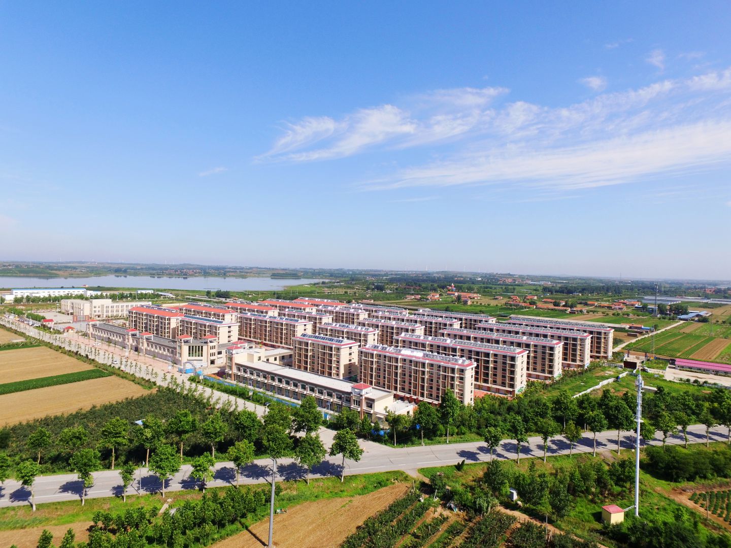 青岛半岛在线官方网站（中国）有限公司集团莱西平度公司河头店镇龙泉湖社区项目实景图01_compressed